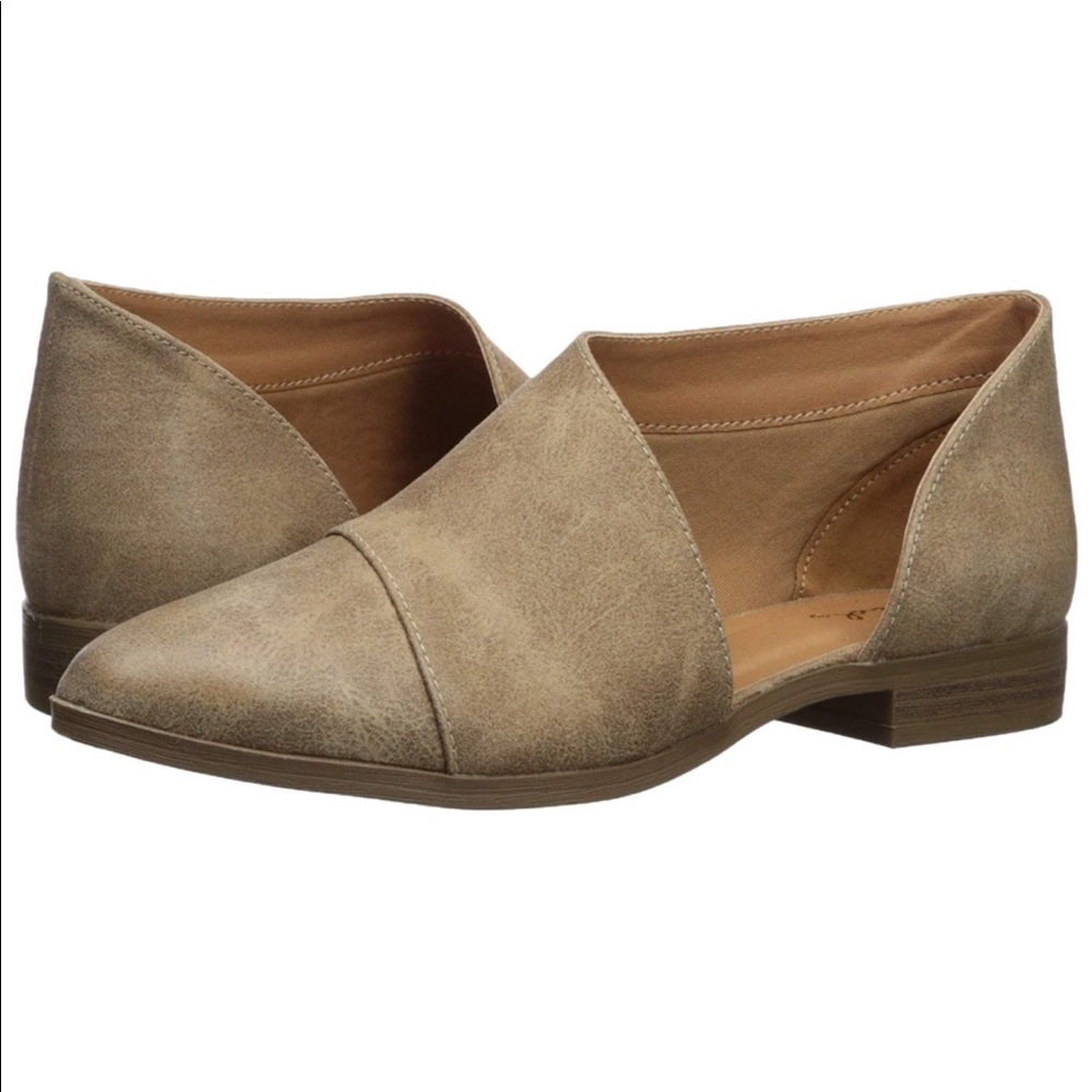 Free People Inspired Qupid Tuxedo Ballet Flat!